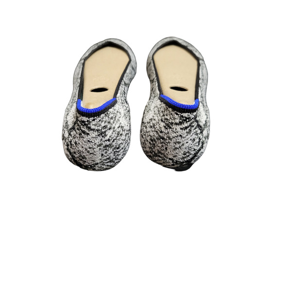 Rothy's the Flat in Python Shoe in Black Cream Grey, Sz 9.5 -- NWT/NIB - Picture 2 of 16